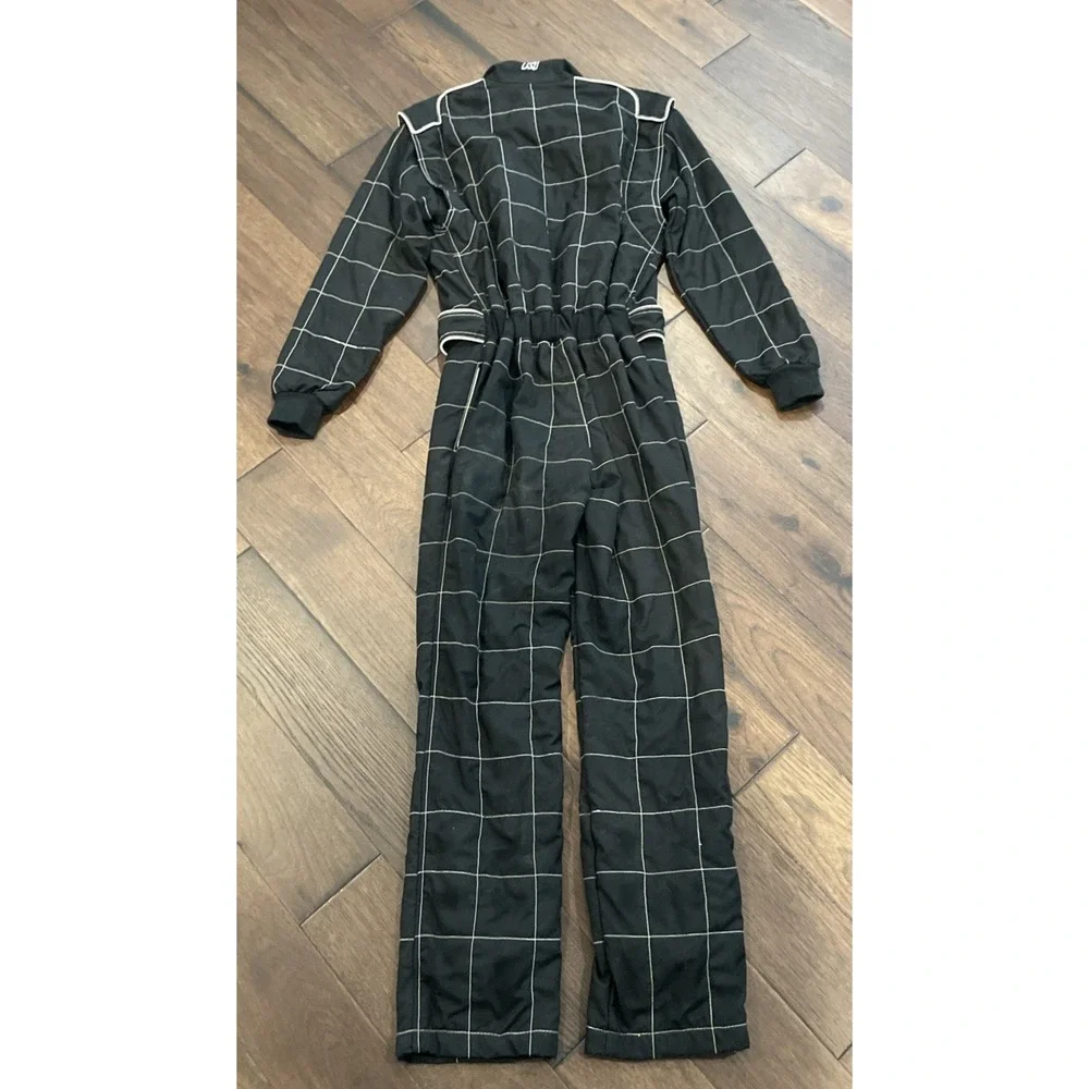 K1 Racegear Drivers Racing Suit Black Nomex SFI 3.2A/5 Size S 48 Go Kart Driving